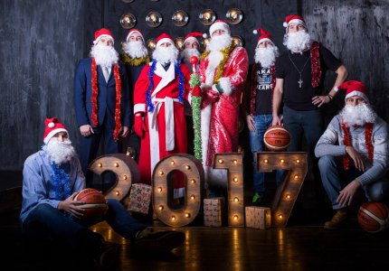 Новогоднее поздравление от игроков БК "Уфимец" 2017 